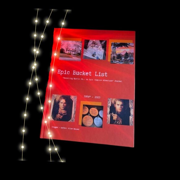 EpicBucket ListJournal📕🧛‍♀️Get here: Stan.store/peacedbyalise TVDu TourGuide fun - Picture 1 of 5